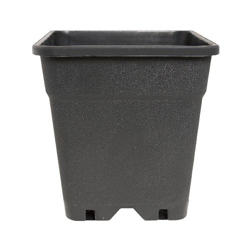 Square Pot Black 7x7x8 cm 0,2 Liter