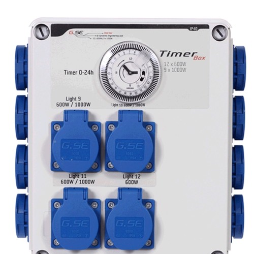 GSE Timer Box II timer 12x600 Watt