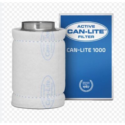 Can Lite activated carbon filter 1000 m³/h 250 mm flange